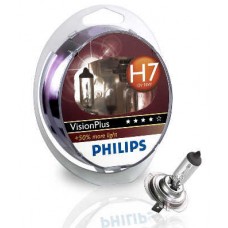 Philips H7 12V 55W Vision Plus - Set 2 Becuri Auto H7