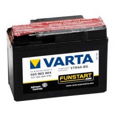 Varta FunStart AGM 3 Ah - Acumulator Moto Polaritate 4
