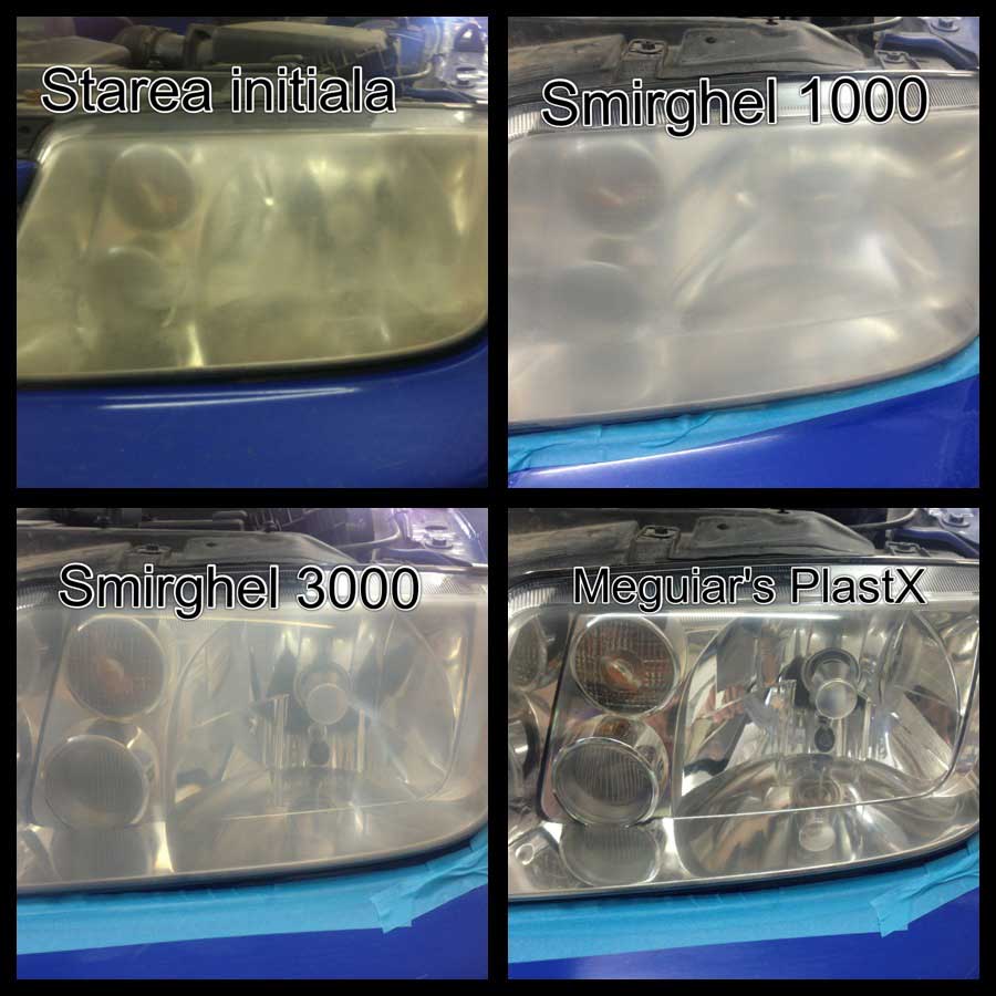 Meguiar's Heavy Duty Headlight Restoration Kit Kit Polish Faruri