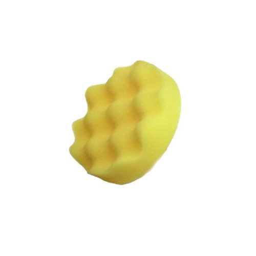 Burete Polish Mediu 3M High Gloss Polish Pad, 75mm, Galben