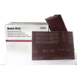 Pasla Fina 3M Scotch-Brite Hand Pad, 22.86 x 15.24cm