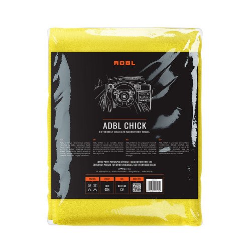 Laveta Microfibra foarte Delicata ADBL Chick, 300 GSM, 40 x 40cm