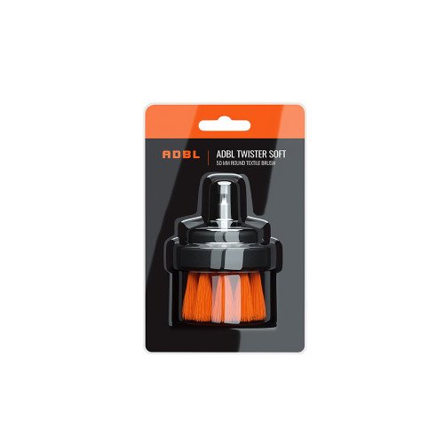 Perie Bormasina Moale pentru Textile ADBL Twister Soft, 50mm