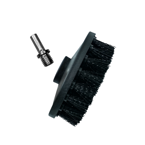 Perie Medie Textil cu Adaptor Bormasina ADBL Twister Medium, 125mm