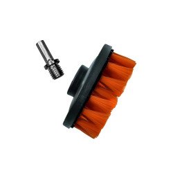 Perie Mocheta Moale cu Adaptor Bormasina ADBL Twister Soft, 100mm