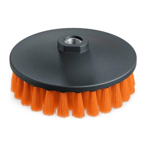 Perie Mocheta Moale cu Adaptor Bormasina ADBL Twister Soft, 125mm