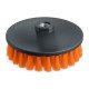 Perie Mocheta Moale cu Adaptor Bormasina ADBL Twister Soft, 125mm