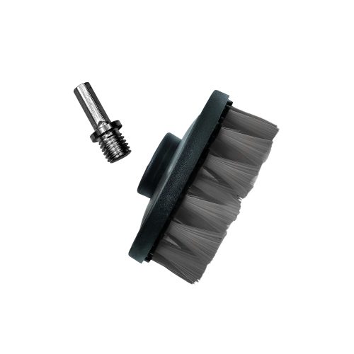 Perie pentru Piele cu Adaptor Bormasina ADBL Leather Twister, 100mm