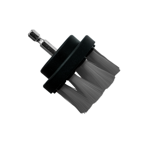 Perie pentru Piele cu Adaptor Bormasina ADBL Leather Twister, 50mm