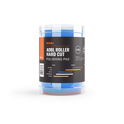 Set Burete Polish Abraziv Orbitala ADBL Roller Hard Cut DA, 50mm, 5 buc