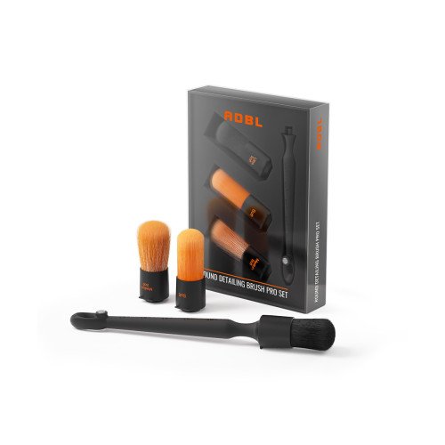 Set Pensule Detailing ADBL Round Detailing Brush Pro, 4 buc