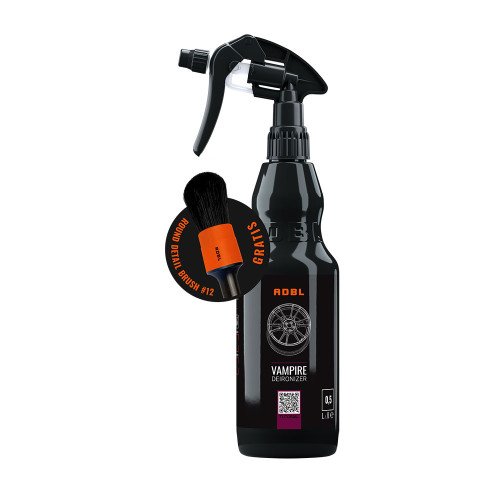 Set Solutie Curatare Jante si Pensula 25mm ADBL Vampire Deironizer, 500ml