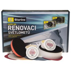 Kit Polish Faruri Starline Headlight Polish