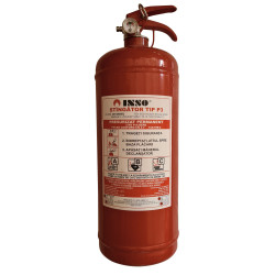 Stingator cu Pulbere P3 si Manometru Inso, 3kg