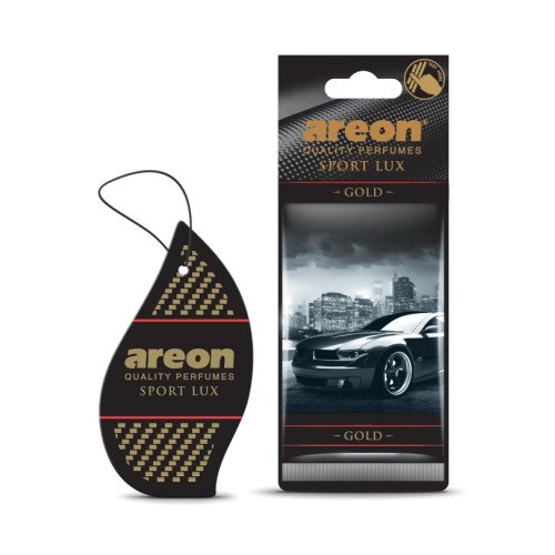 Odorizant Auto Bradut Areon Sport Lux, Gold Odorizant Auto Bradut Areon Sport Lux, Gold