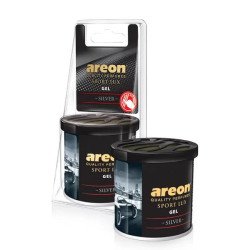 Odorizant Auto Gel Areon Sport Lux, Silver