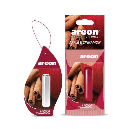Odorizant Auto Lichid Areon Mon Liquid 5ml, Apple and Cinnamon Odorizant Auto Lichid Areon Mon Liquid 5ml, Apple and Cinnamon