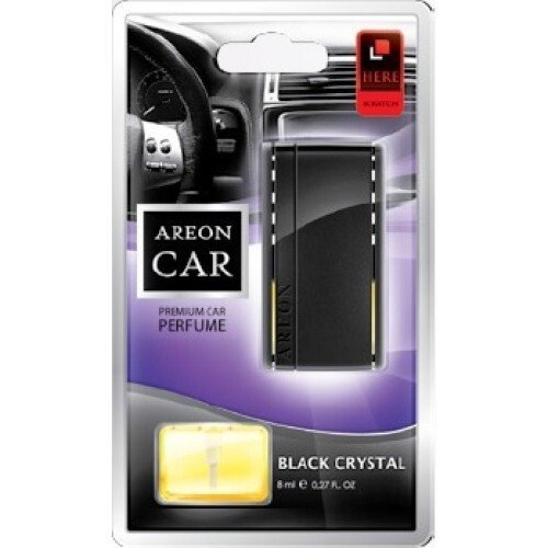 Odorizant Auto Ventilatie Areon Blister, Black Crystal Odorizant Auto Ventilatie Areon Blister, Black Crystal