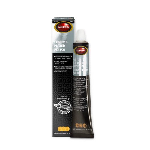 Pasta Polish Plastic Cromat Autosol Chrome Plated Polish, 75ml
