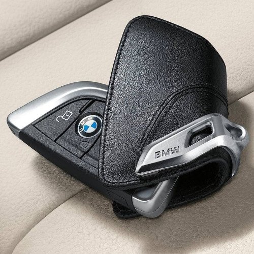 Husa Cheie BMW Key Case with Stainless Steel Clip