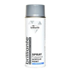 Spray Vopsea Brilliante, Gri Argintiu, 400ml Spray Vopsea Brilliante, Gri Argintiu, 400ml