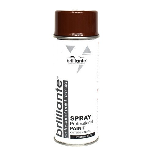Spray Vopsea Brilliante, Maro Nuca, 400ml Spray Vopsea Brilliante, Maro Nuca, 400ml
