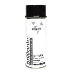 Spray Vopsea Brilliante, Negru Trafic Lucios, 400ml Spray Vopsea Brilliante, Negru Trafic Lucios, 400ml