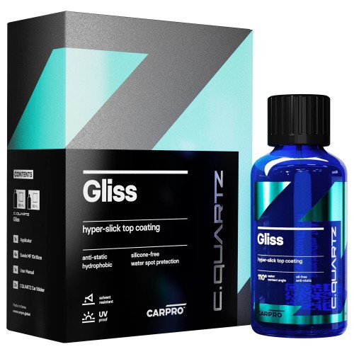 Protectie Ceramica CarPro CQuartz Gliss, 50ml Protectie Ceramica CarPro CQuartz Gliss, 50ml