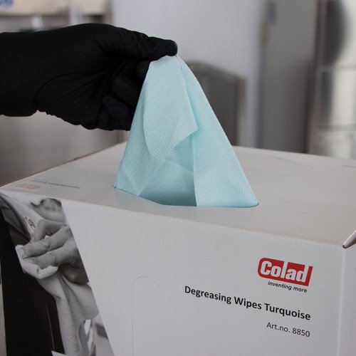 Servetele Degresante Colad Degreasing Wipes Turcoaz, 200 buc