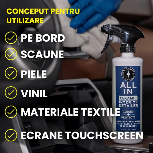 Solutie interior auto Collinite 21 All In Ceramic Interior Detailer, 473 ml Solutie interior auto Collinite 21 All In Ceramic Interior Detailer, 473 ml