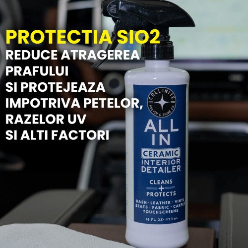 Solutie interior auto Collinite 21 All In Ceramic Interior Detailer, 473 ml Solutie interior auto Collinite 21 All In Ceramic Interior Detailer, 473 ml