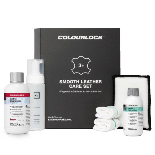 Set Curatare & Protectie Piele Colourlock Smooth Leather Care Set, 100ml/250ml