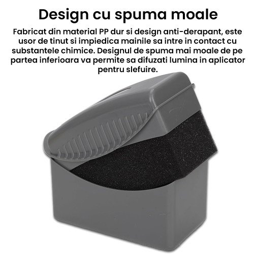 Aplicator Dressing Anvelope Pro Detailing, Negru