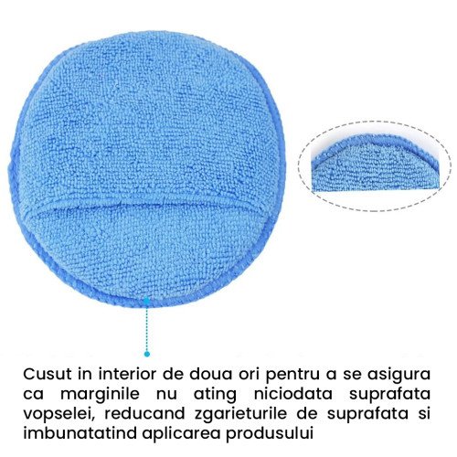 Aplicator Microfibra Pro Detailing