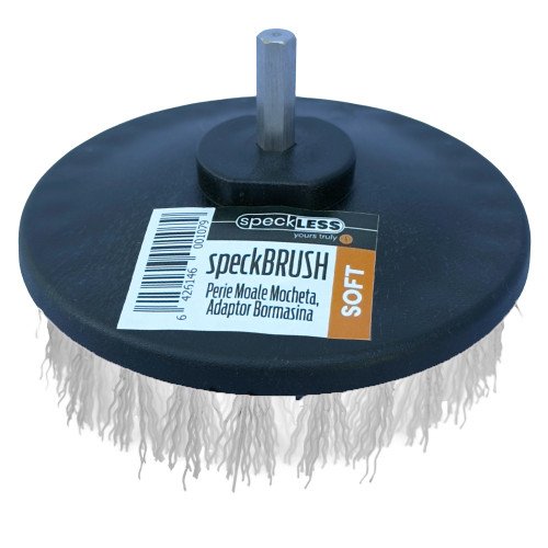 Perie Moale Mocheta speckLESS speckBRUSH Carpet Brush, Adaptor Bormasina Perie Moale Mocheta speckLESS speckBRUSH Carpet Brush, Adaptor Bormasina