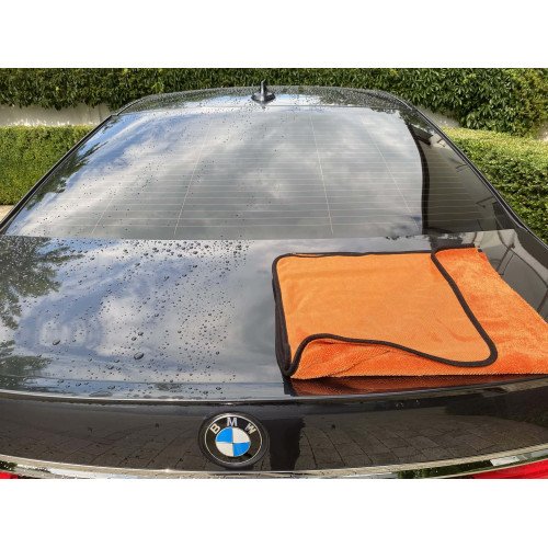 Prosop Uscare Auto speckLESS Twist Bros, Orange, 90x70cm