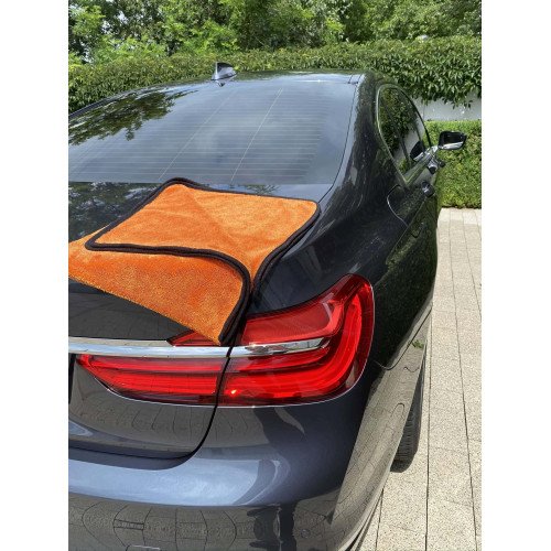 Prosop Uscare Auto speckLESS Twist Bros, Orange, 90x70cm