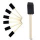 Set Perii Detailing Auto din Spuma Pro Detailing Foam Brushes