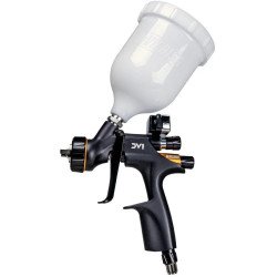 Pistol de Vopsit Lac DeVilbiss DV1 Digital C1 Plus, Duza 1.2, Cu Pahar