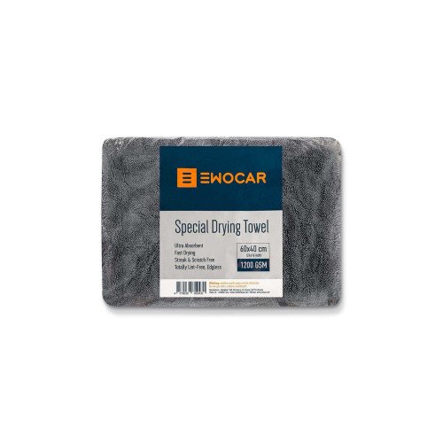 Prosop Uscare Auto Ewocar Special Drying Towel, 1200GSM, Gri, 60 x 40cm