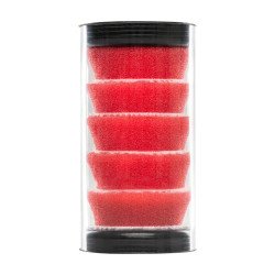 Set Burete Polish Mediu Ewocar Medium Red, 45mm, 5 buc