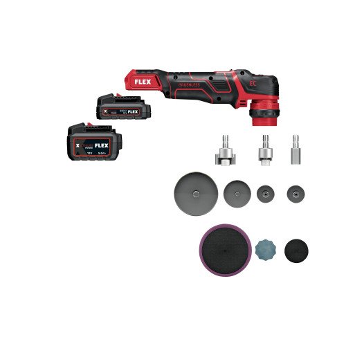 Kit Masina Mica de Polish Flex PXE 80 12-EC / 2.5 Ah Kit Masina Mica de Polish Flex PXE 80 12-EC / 2.5 Ah
