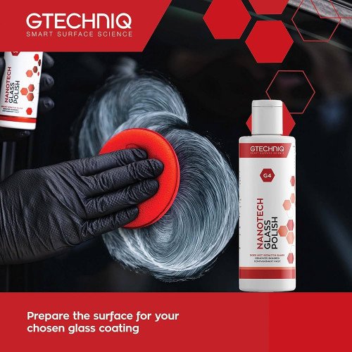 Pasta Polish Sticla Gtechniq G4 Nanotech Glass Polish, 100ml