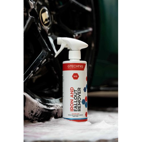 Solutie Decontaminare Auto Gtechniq W6 Iron and Fallout Remover, 500ml