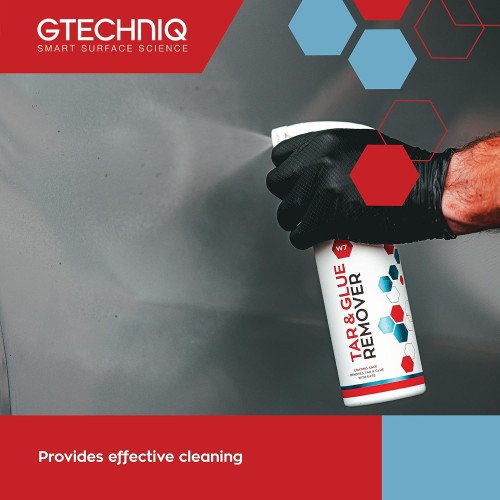 Solutie Indepartare Bitum si Adeziv Gtechniq W7 Tar and Glue Remover, 500ml