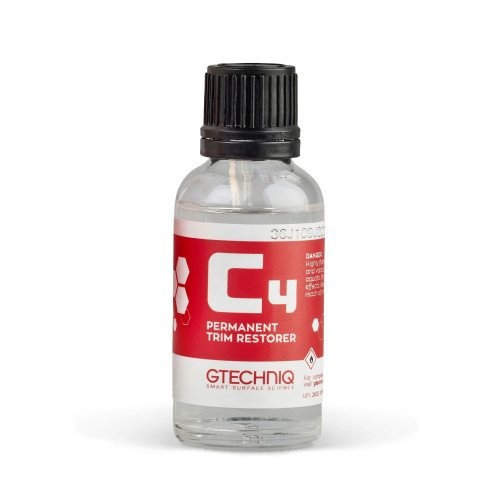 Solutie Restaurare Plastic Auto Gtechniq C4 Permanent Trim Restorer, 15ml Solutie Restaurare Plastic Auto Gtechniq C4 Permanent Trim Restorer, 15ml