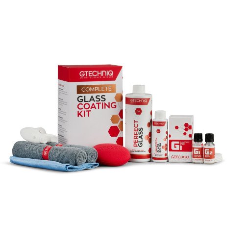Tratament Hidrofob Parbriz si Protectie Gtechniq Glass Coating Kit