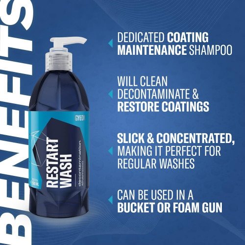 Sampon Auto Gyeon Q2M Restart Wash, 500ml