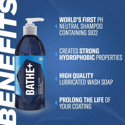 Sampon Auto cu Protectie Gyeon Q2M Bathe Plus, 500ml