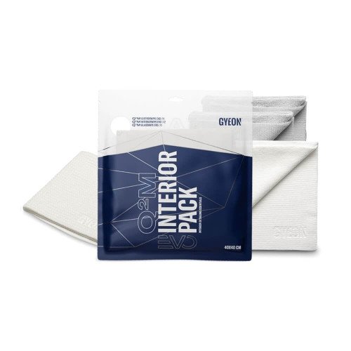 Set Lavete Microfibra Gyeon Q2M Interior Pack Evo, 4 buc